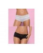LACEA SHORTIES DUO-PACK BLACK & WHITE