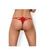 LUIZA STRING ROUGE