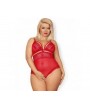 838-TED-3 TEDDY OPENCROTCH RED