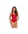 ROUGEBELLE BODY CROTCHLESS ROJO