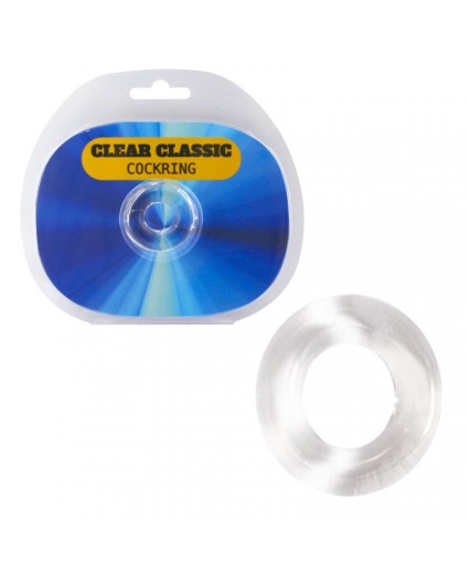 CLEAR CLASSIC COCK RING