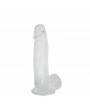 Realistic Dildo Master Dong 15,5cm Clear