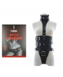 Leather body harness with G-string