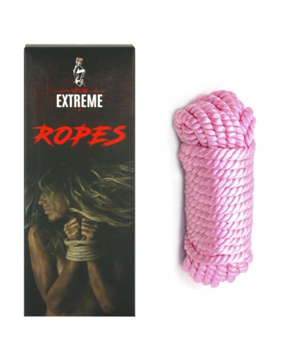 Bondage Silk Rope 5m - Pink