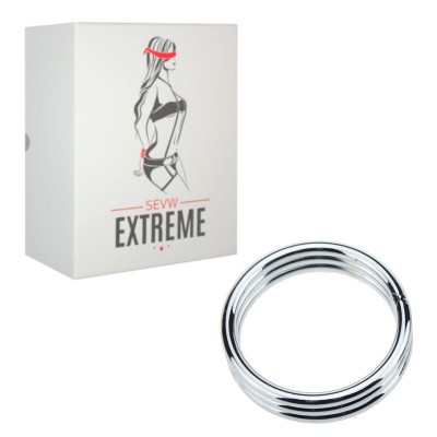 EROTIC Extreme Stainless Steel Classic Cockring
