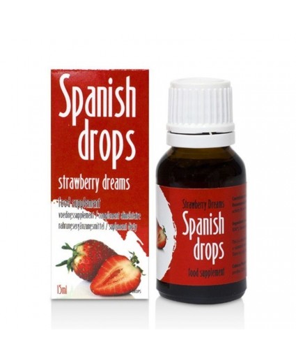 Gotas Spanish Drops Morango 15ml