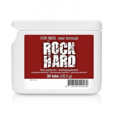 Potenciador Rock Hard 30 Cápsulas Flatpack