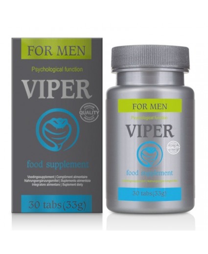 Vitaminas para la Libido Viper 30 Tabs