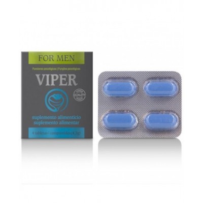 Vitaminas Libido Viper 4 Tabs