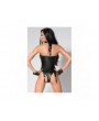 Catty Corset with Handcuffs