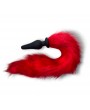 Anal Plug - Red Fox Tail