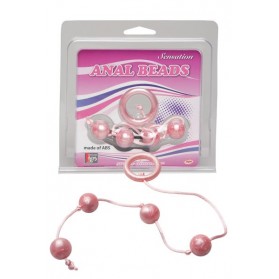 Marble Collection Anal Beads Small Pink