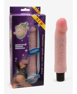 The Realistic Cock Waterproof Dotted Flesh