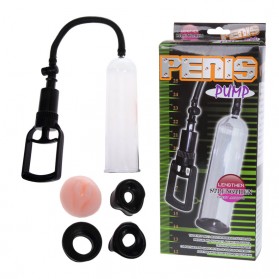 PENIS PUMP WITH EXTRA SLEEVES