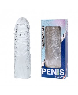CLEAR CRYSTAL PENIS SLEEVE – SMOOTH