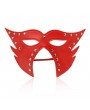 Máscara Cuero Catwoman - Roja