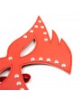 Máscara em Pele Catwoman - Vermelha