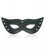 Leather Studded Black Mask