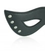 Leather Studded Black Mask