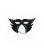 Máscara Cuero Catwoman - Negra