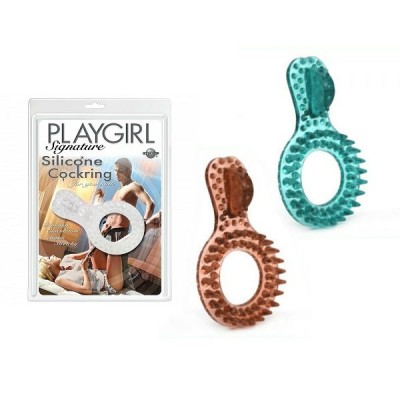 PLAYGIRL SIGNATURE SILICONE COCK RING