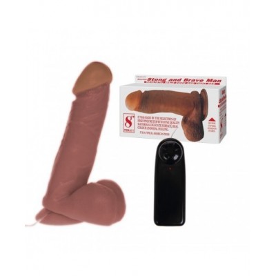STRONG AND BRAVE MAN VIBRATOR – 20 CM