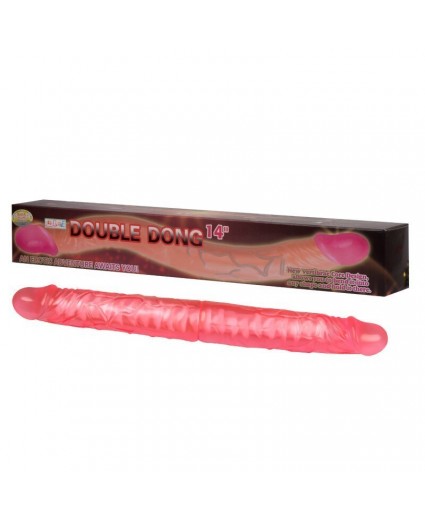 DOUBLE DONG 14" PINK