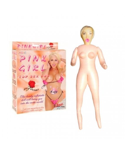 PINK GIRL INFLATABLE DOLL