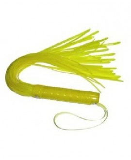 Faux Leather Whip Yellow