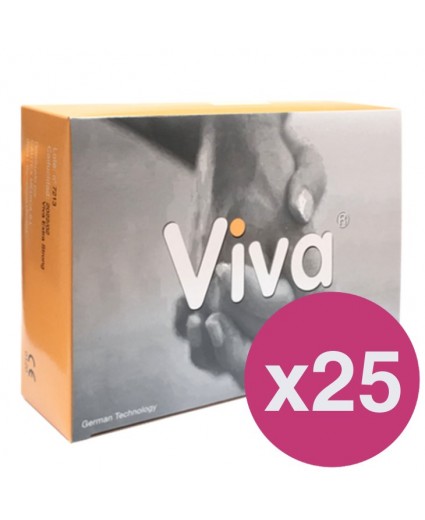 VIVA CONDOMS EXTRA STRONG - BOX OF 144 X 25