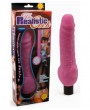 The realistic cock waterproof Pink vibe 23,5cm
