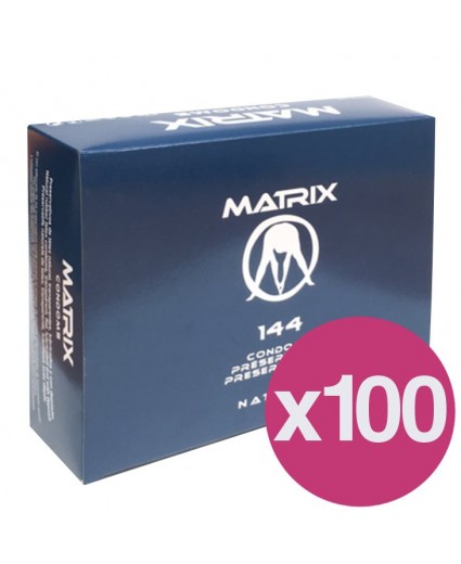 .MATRIX CONDOMS NATURAL - BOX OF 144 X 100